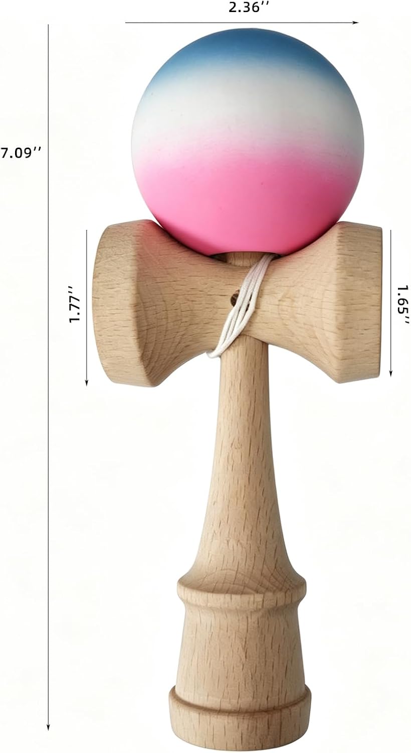 CHPHI Professional Competition Kendama, Full-Size Japanese Skill Toy image 2