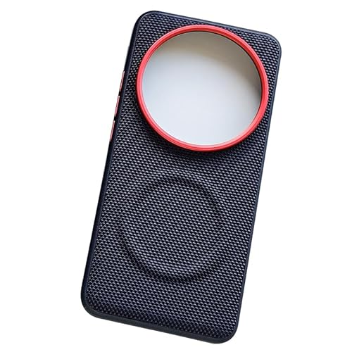 TRIPLE RIVER�EFor Xiaomi 17 Ultra �P�[�X �J�o�[ �L�����o�X�� PU���U�[ �w��PU���U�[�P�[�X Qi�[�d ���C�����X�[�d �Ή� �ی�P�[�X For ���� �V���I�~ �E���g�� �X�}�z�P�[�X(�u���b�N)