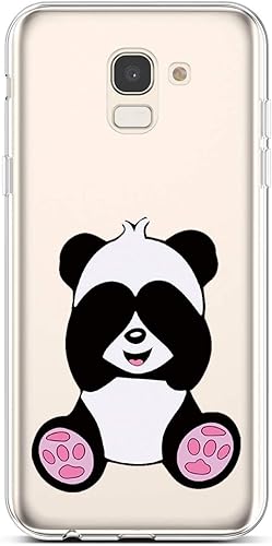Jinghuash Kompatibel mit Samsung Galaxy 2018 HA lle Transparent TPU
Silikon mit Muster Ultra DA nn Durchsichtig TPU StoAYfest Bumper
HandyhA lle SchutzhA lle Tasche Case-GroAYer Panda : Piano und Keyboard