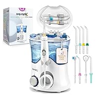 Aquapik PRO Idropulsore Dentale, Irrigatore Orale Getto Acqua Denti da Capacità 600ml