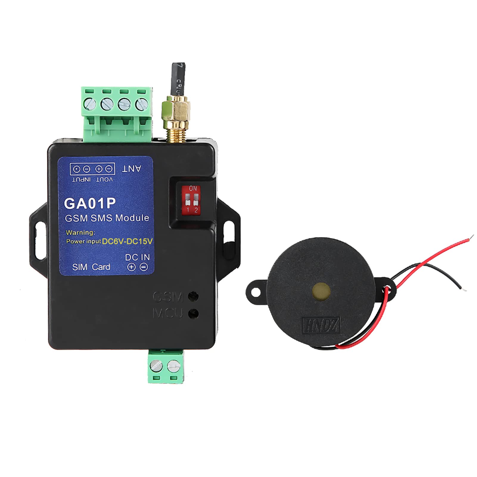 Pilipane Mini Alarma Inteligente gsm, Alerta De Falla De Energía Remota, Alarma De Llamada SMS, Alarma De Seguridad Y Alarma De Seguridad con Alerta De SMS, Alarma De Pérdida De Energía Inteligente