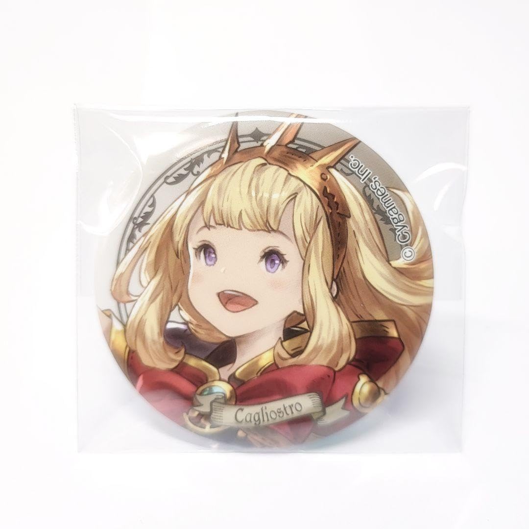 グラブルカリオストロバレンタイン缶バッジ