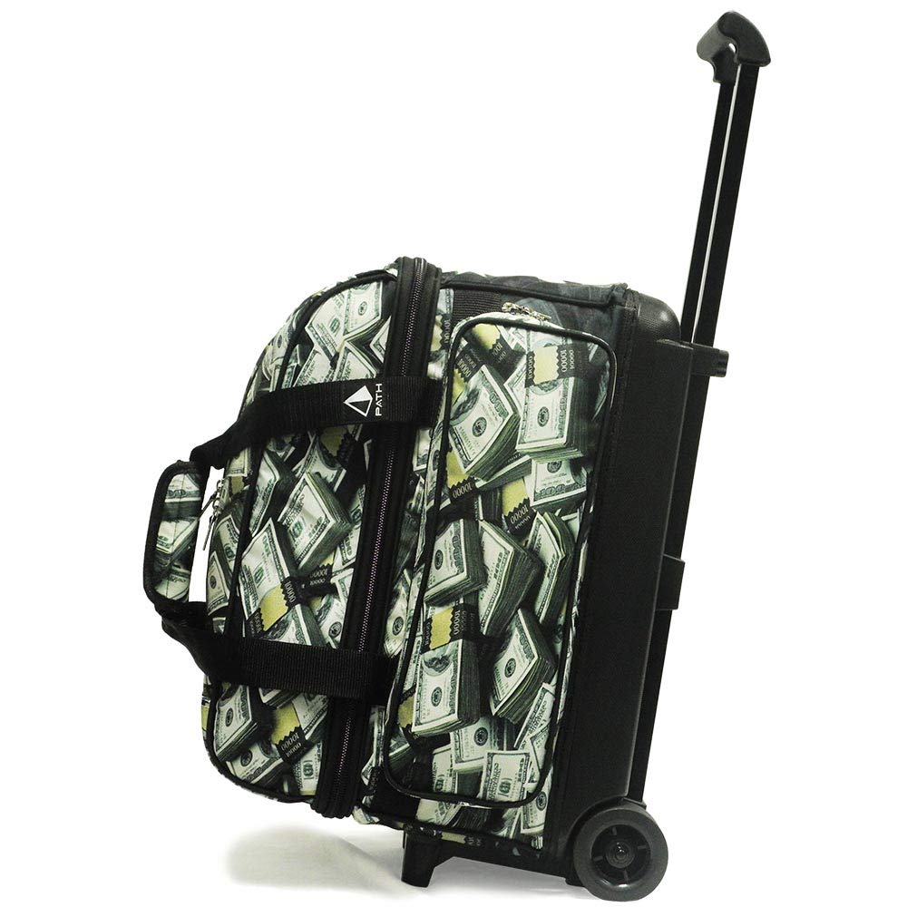 Pyramid Path Deluxe Double Roller Bowling Bag (Money) โ image 1