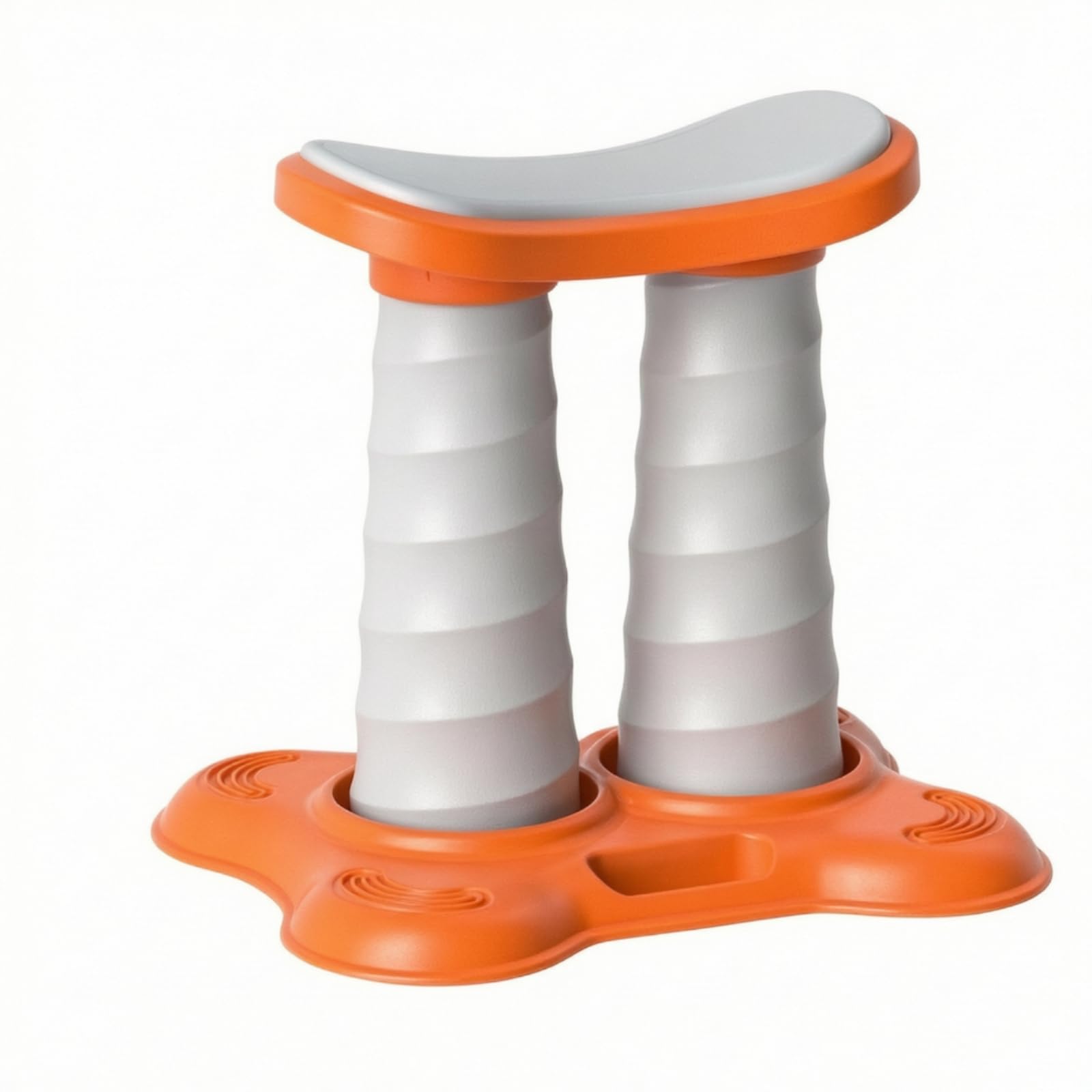 LOVIVER Effizient mit Polsterung, Orange, Orange, Upgrade 2.0 - Doppelsäule Doppelfeder - Orange