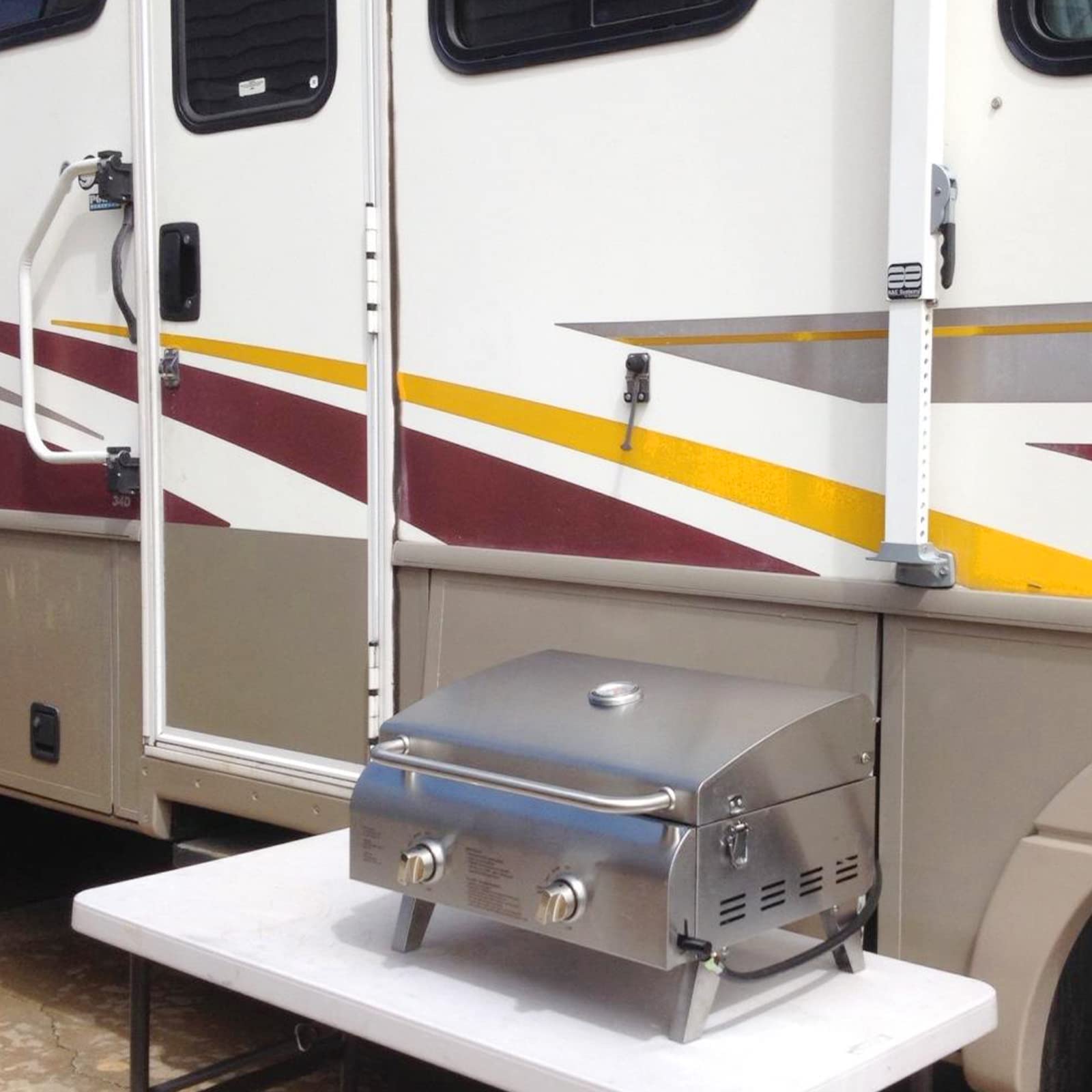 SHINESTAR 12FT RV Propane Quick Connect Hose for Fire Pit, Propane