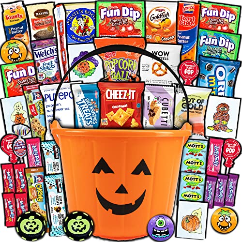 Treat Filled Pumpkin Bucket