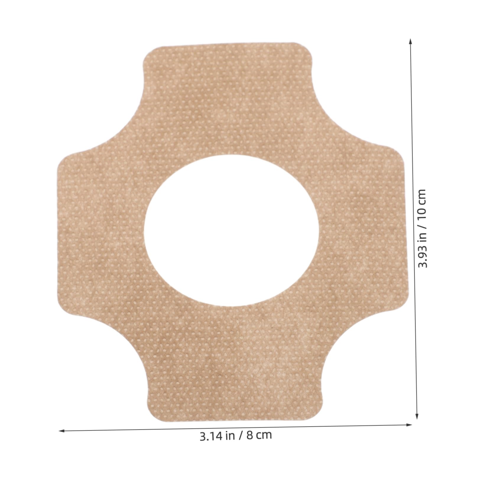 FRCOLOR Soft Nonirritating Nonwoven Moxibustion Patch 50pcs Breathable Adhesive Tape for Moxibustion Therapy