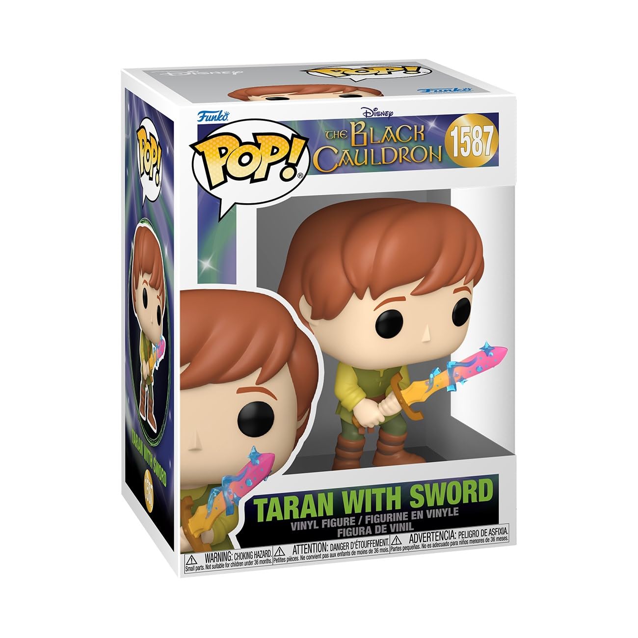 Funko POP! Disney: BC - Taran With Sword - the Black Cauldron - Collectable Vinyl Figure - Gift Idea - Official Merchandise - Toys for Kids & Adults - Movies Fans - Model Figure for Collectors