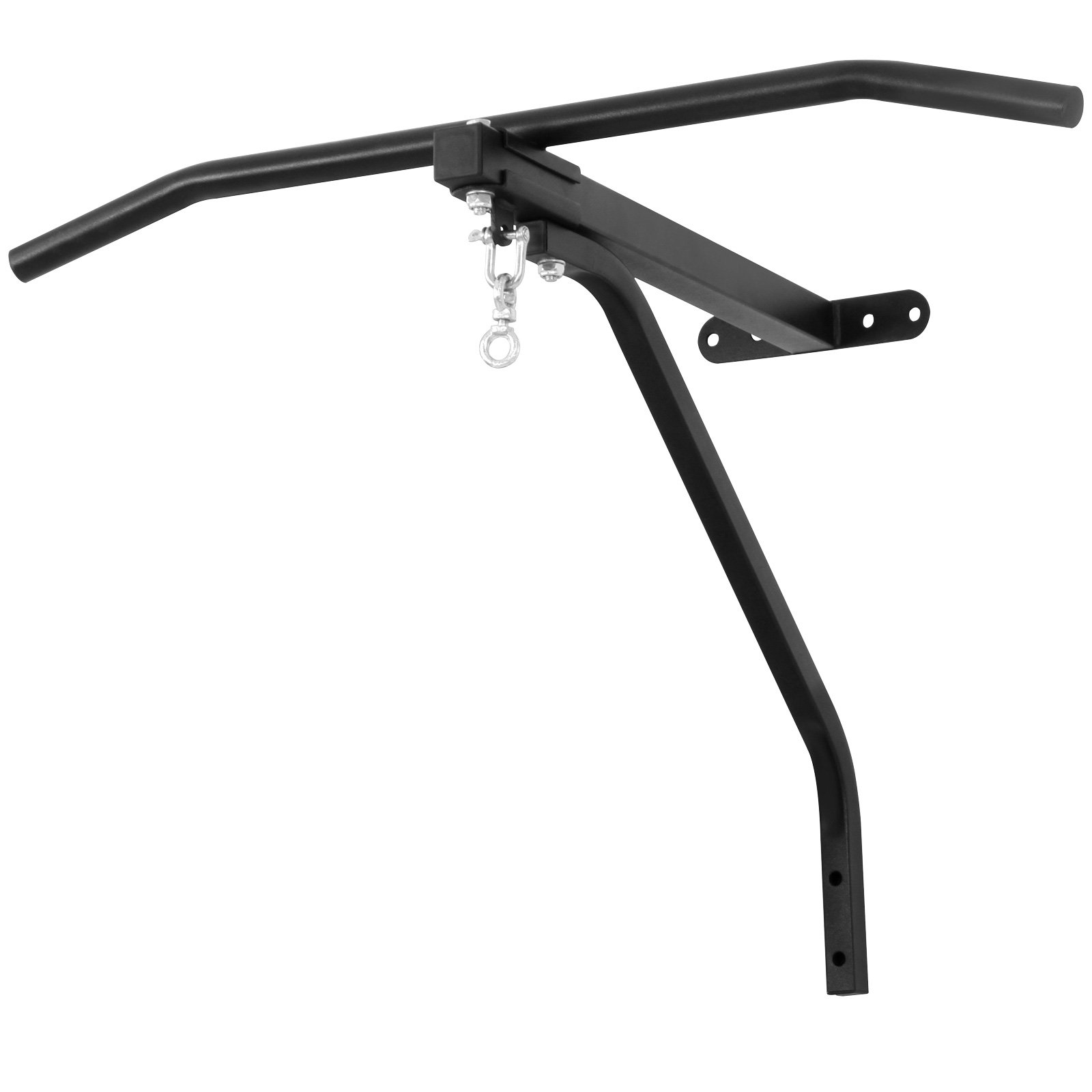 Physionics® Barra per Trazioni con Supporto da Sacco da Boxe - 2 in 1, Parete, Carico 100 kg - Sbarra di Sollevamento, Pull Up Bar, Staffa per Sacco Pugilato, Arti Marziali, MMA, Kick Boxing
