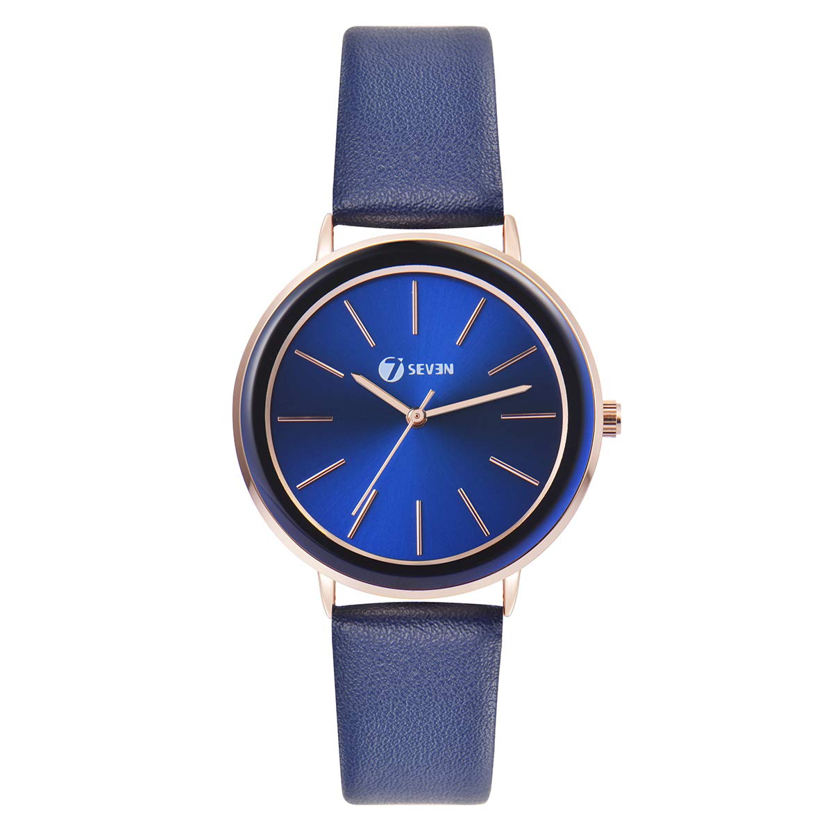 7 SEVEN Analog Women's Watch (Gold Dial Colored Strap)