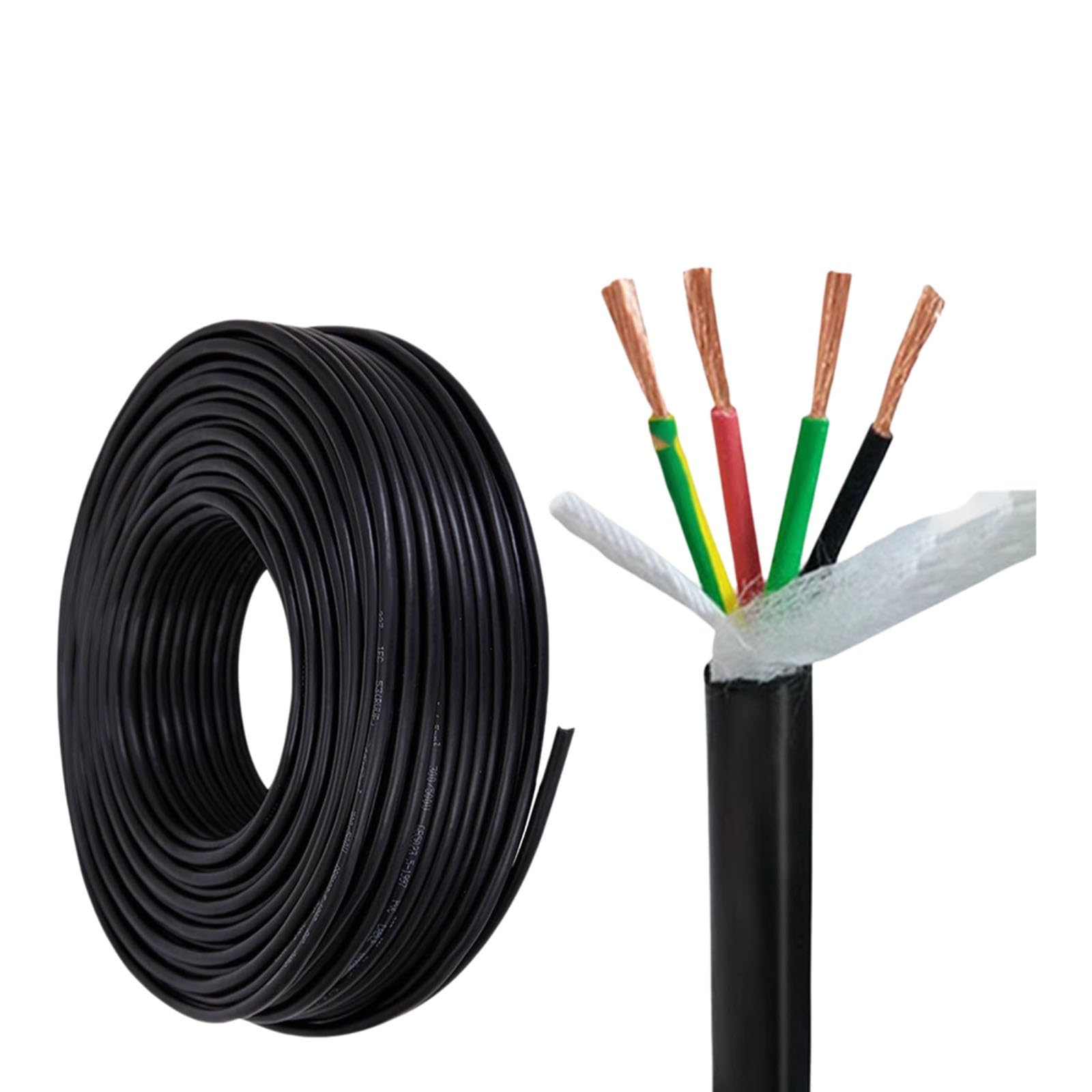 Câble de cuivre sans oxygène 1.5mm2 résistant à la flexion - 8