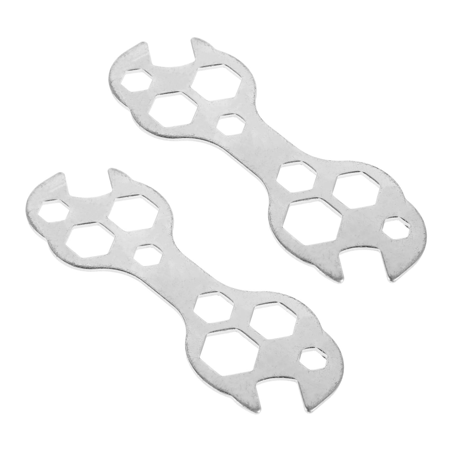 Alipis Dirt 2pcs Bike Wrenches Multifunctional Wrench Set for Bicycle Motorcycle Bicycle Spanner