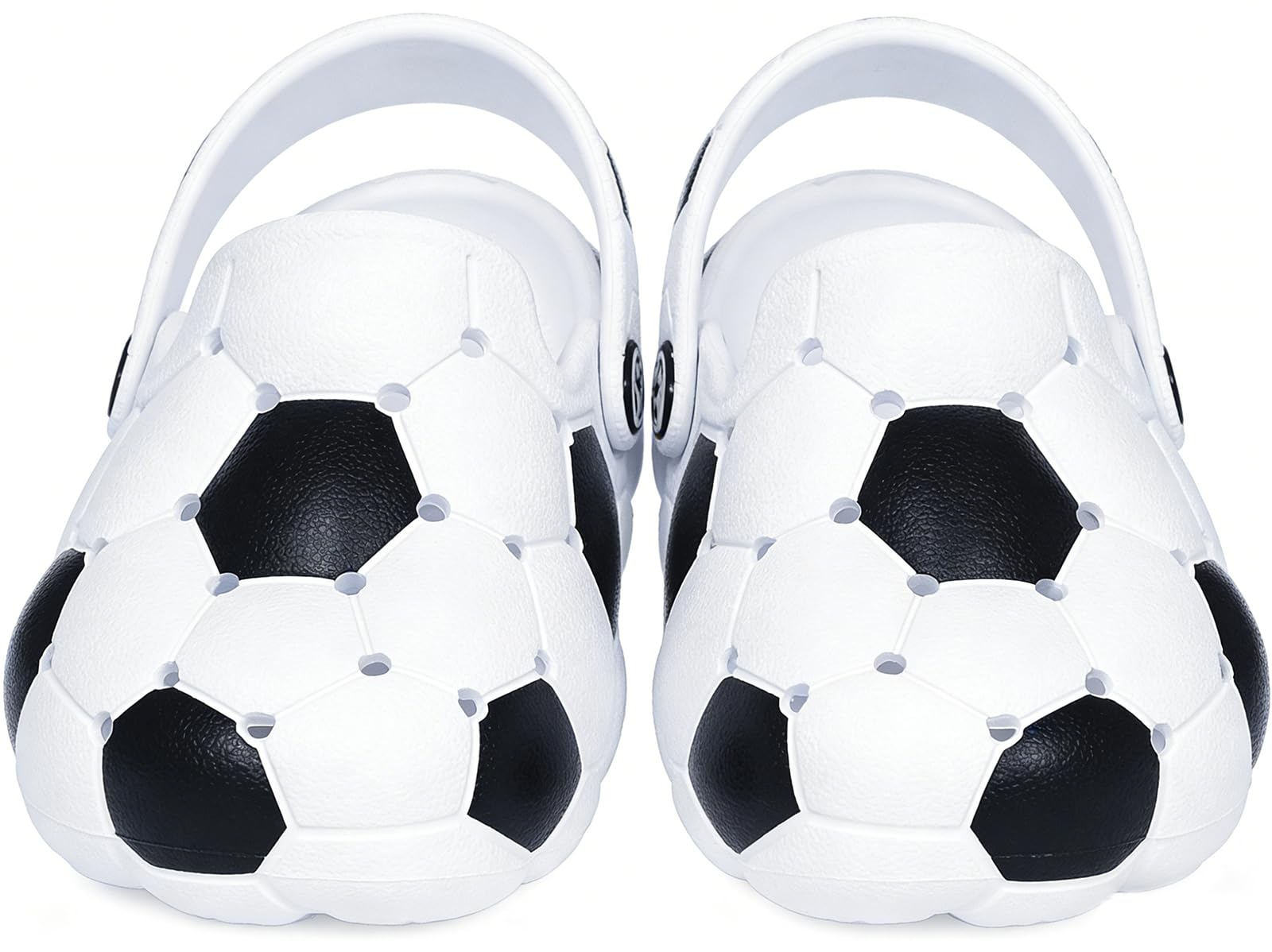 Kids Boys Girls Soccer Football Basketball Clogs Little Kids Sports Clogs Slip On Sandals Lightweight Breathable Non-Slip Summer Beach Garden Shoes — view 6