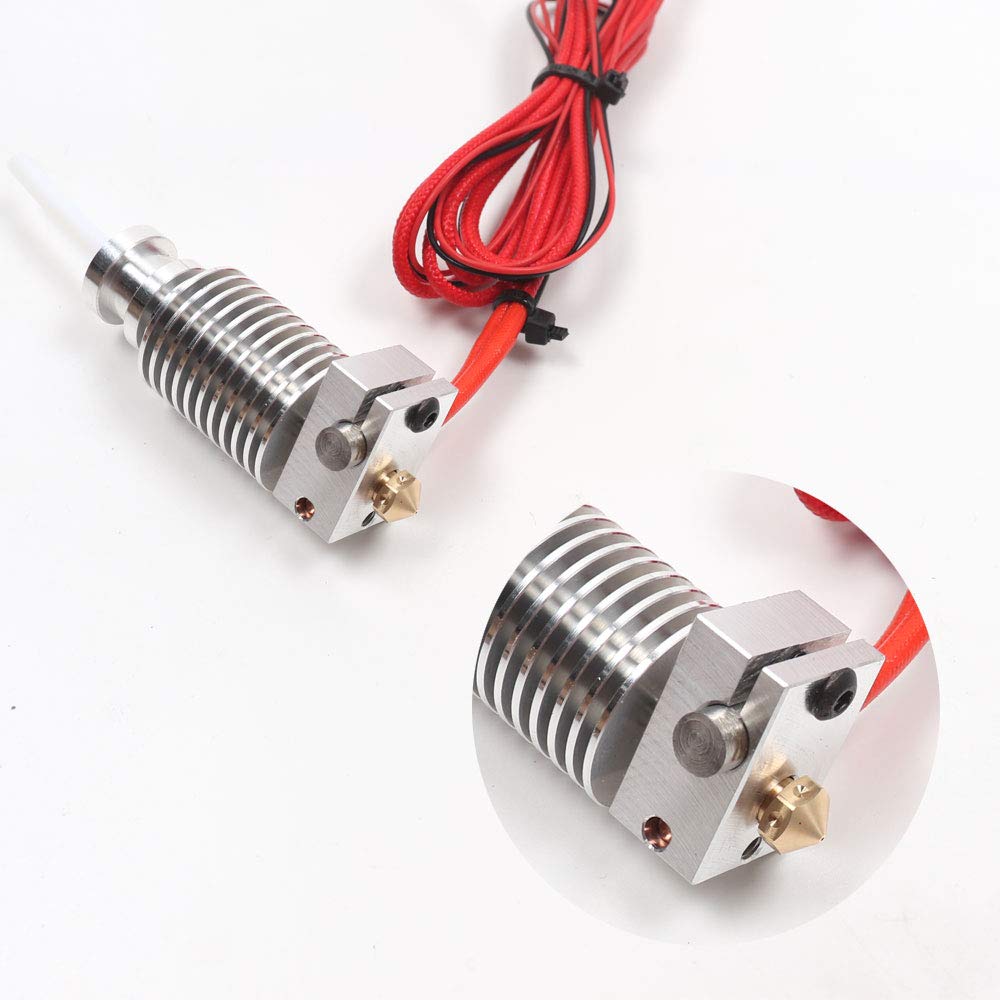 Accesorios de Impresora para el Kit premontado V6 Hotend Boquilla Prusa i3 MK3 MK2S / MK2.5 V6 Fun Pack Opcional (Size : MK2S with 6p 0.4)