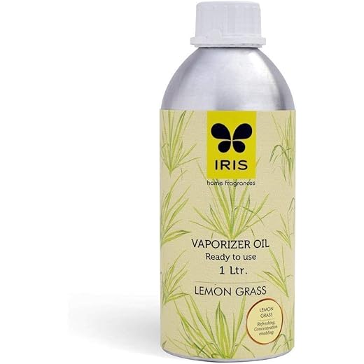 Iris Ohyama Lemon Grass Vaporizer Oil 1 L