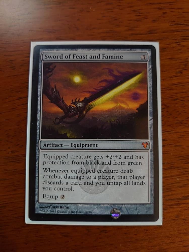 MTG 石鍛冶の神秘家　饗宴と飢餓の剣　火と氷の剣　光と影の剣　戦争と平和の剣 饗宴と飢餓の剣 [2XM_VIP] 【BIGWEB | MTG】日本最大級の激安カード