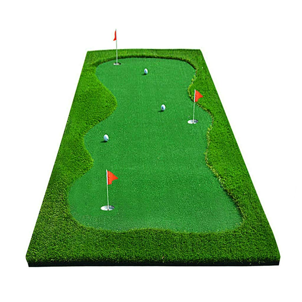 通販国産 ヤフオク! - ゴルフ パターマット 旗付き ーVer6ー 人工芝生