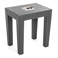 TATAY Sgabello Rettangolare Lombok, Polipropilene