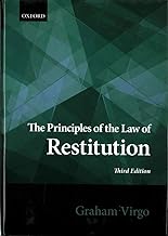 [Principles of the Law of Restitution] [By: Virgo, Graham] [October, 2015]