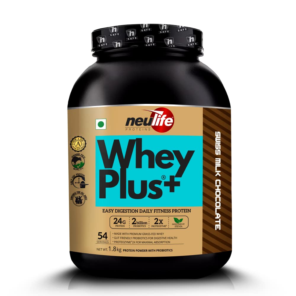 Neulife WHEYPLUS® Gut-friendly Grass-Fed Whey Protein Isolate Blend with Probiotics & Proteozymes 4lbs (Vanilla Lassi) (B0BHPGK9MG) Amazon Price History, Amazon Price Tracker