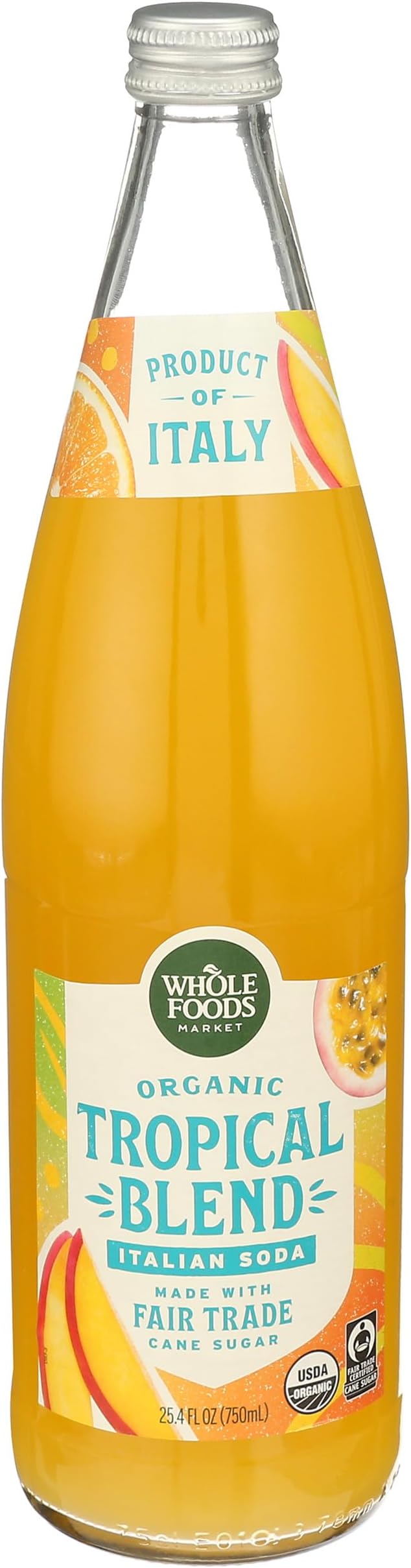 Whole Foods Market, Organic Tropical Blend Italian Soda, 25.4 Fl Oz