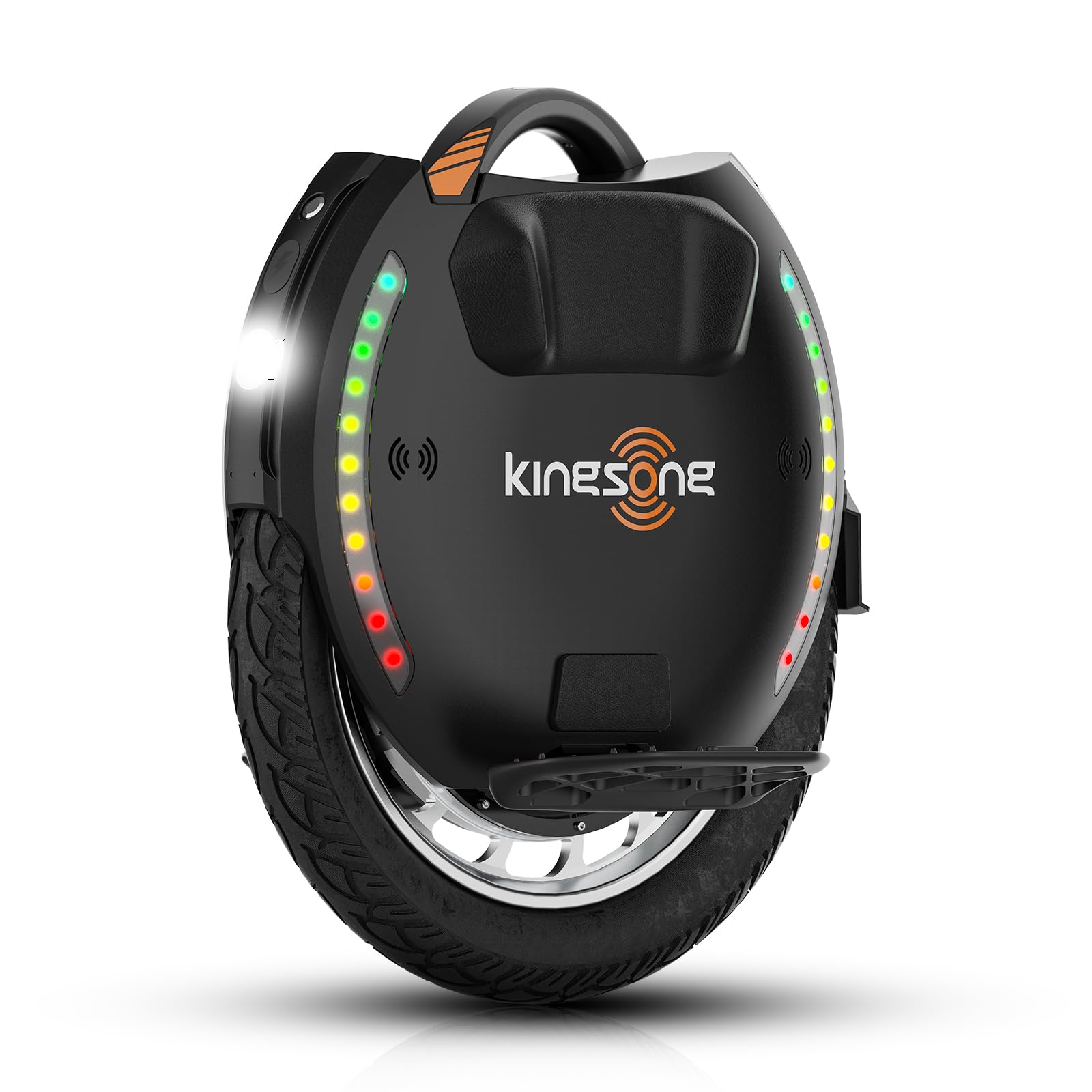 KINGSONG KS-​18XL Monociclo Eléctrico, Adulto,​Negro, Motor 2200W, Autonomía hasta 80km, Limitado a 25km/​h, Neumático Hinchable 18", Altavoz y Bluetooth