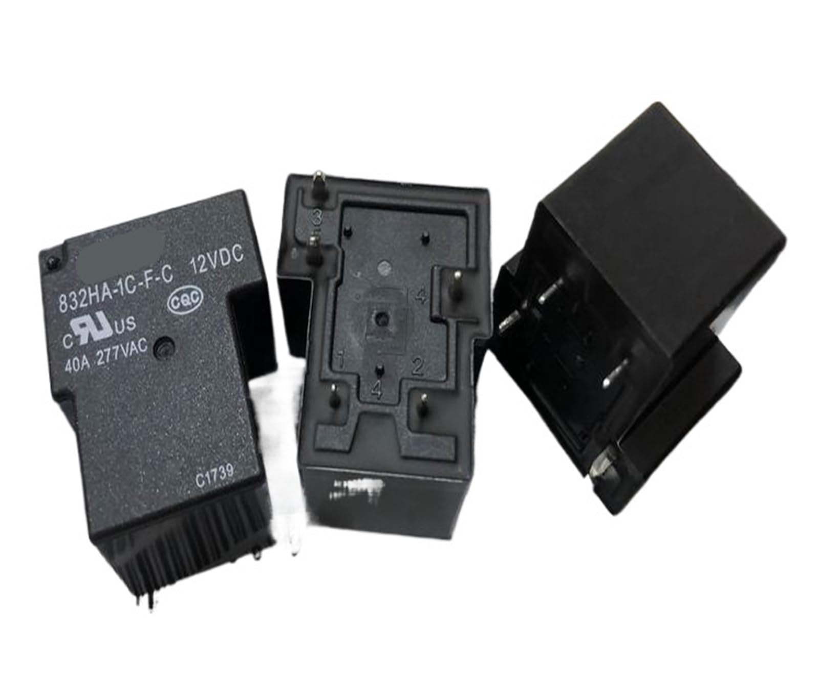 Yzwrwrmktb One Color 1Pc 832Ha-1C-F-C 110Vdc (T90-1C-5P-12V/110Vdc-40A) Relay 5Pins