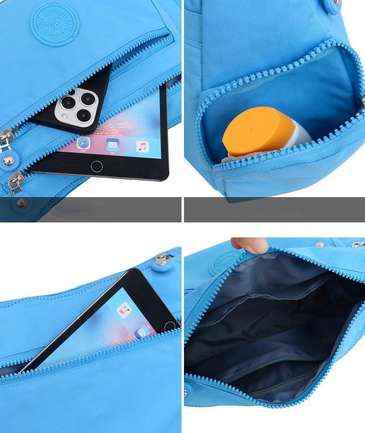 LAPRBY Nylon Bag Trashy Y2k Bag Messenger Bag Canvas Crossbody Bag Grunge Bag Therian Clothes4