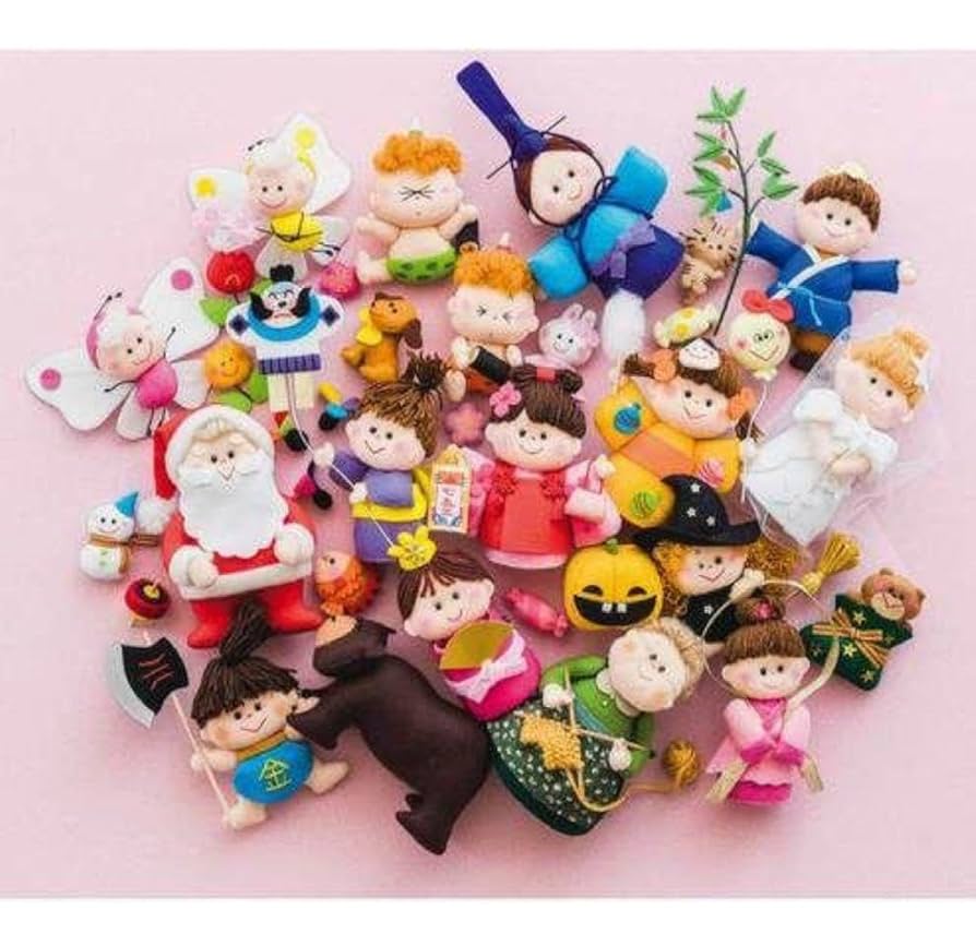 ※最終値引き※ 手作り　フェルト　人形 Amazon.co.jp: 大高輝美 フェルト人形キット⑪ 七五三♪ : おもちゃ