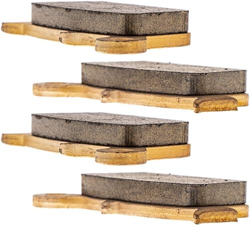 Miniatura 10 de NICHE Juego de pastillas de freno para Honda XR650L CR125R CR250R Suzuki Yamaha 43105-KZ1-415 43082-1292 Trasera Cerámica