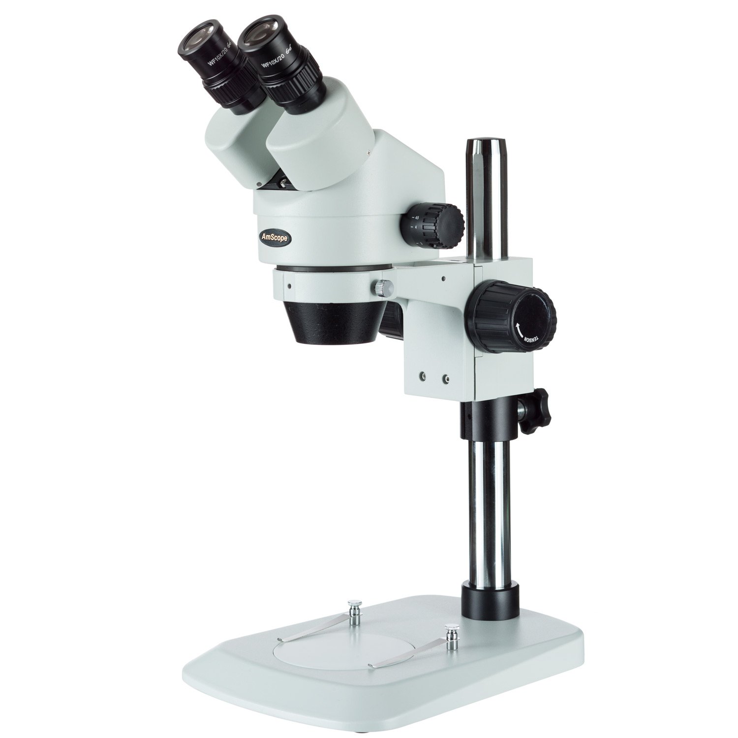AmScope sm-1bn-v203 7 x -45 X prismáticos Zoom microscopio estéreo inspección Industrial