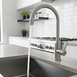 Torneira Curva Alta Inox 304, 1/4 Volta, Gira 360°, Arejador Econômico | Cozinha Gourmet Bancada