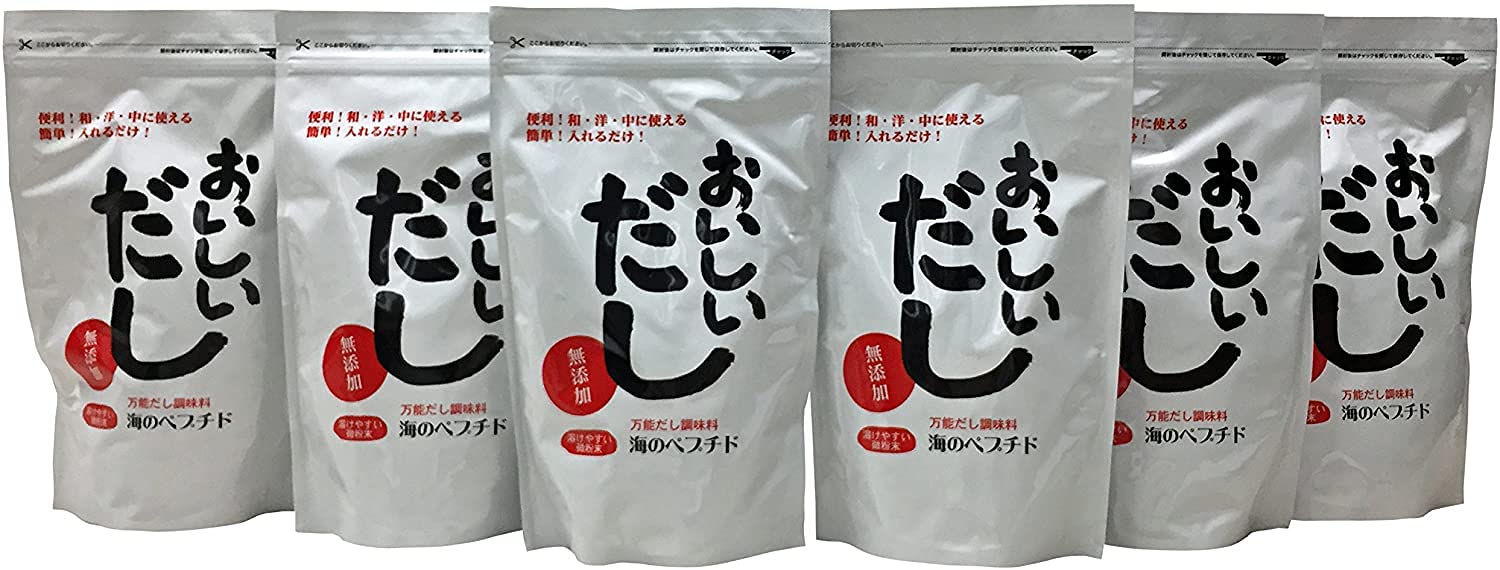 Amazon.co.jp: 無添加 おいしいだし 海のペプチド 500g×6袋 : 食品