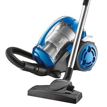 Black + Decker Vm2825 2000-Watt, 21 Kpa High Suction, 1.8L Dustbowl Bagless Cyclonic Vacuum Cleaner With 6 Stage Filteration And Hepa Filter (Blue)