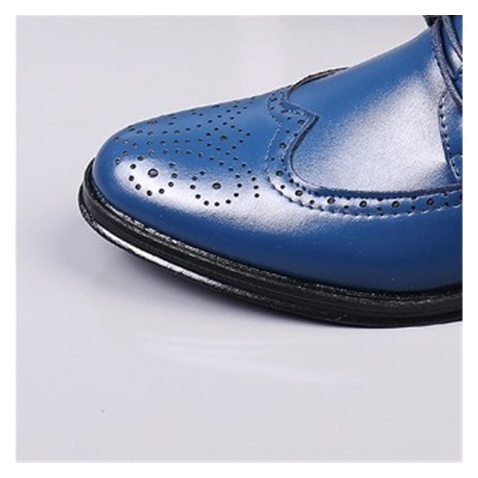 FIEZE Men Dress Shoes, Handcrafted Mens Wingtip Oxford Shoes Genuine  Calfskin Leather Brogue Dress Shoes Classic Business Formal Shoes Man  (Color : White, Size : 42): Buy Online at Best Price in