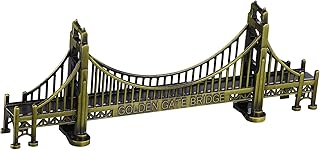 GARVALON Bridge Model Sculpture Vintage Bridge Desk Ornament Architectural Decor for Home Office for Holidays Special Occasions Design Stylish Historical