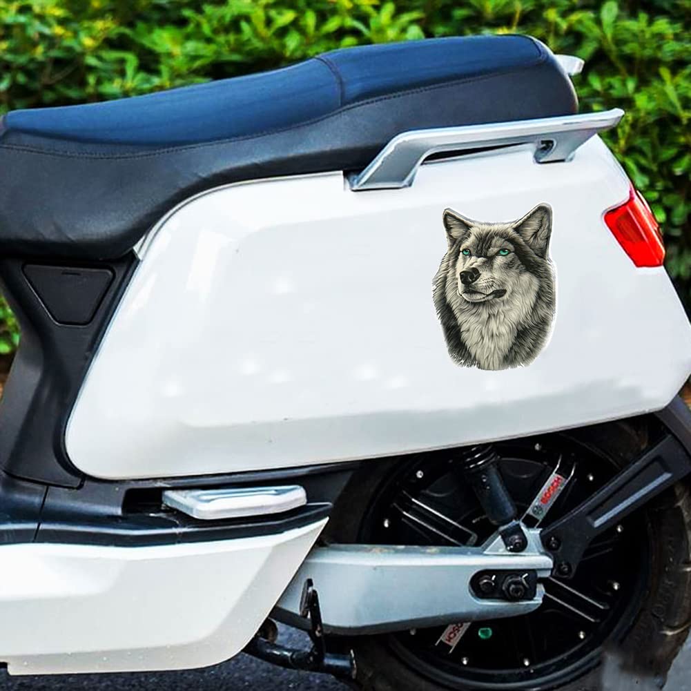 Adesivi Tuning Moto E Auto - Branco Di Lupi E Zampe - Multicolore - R1 - Foto 5