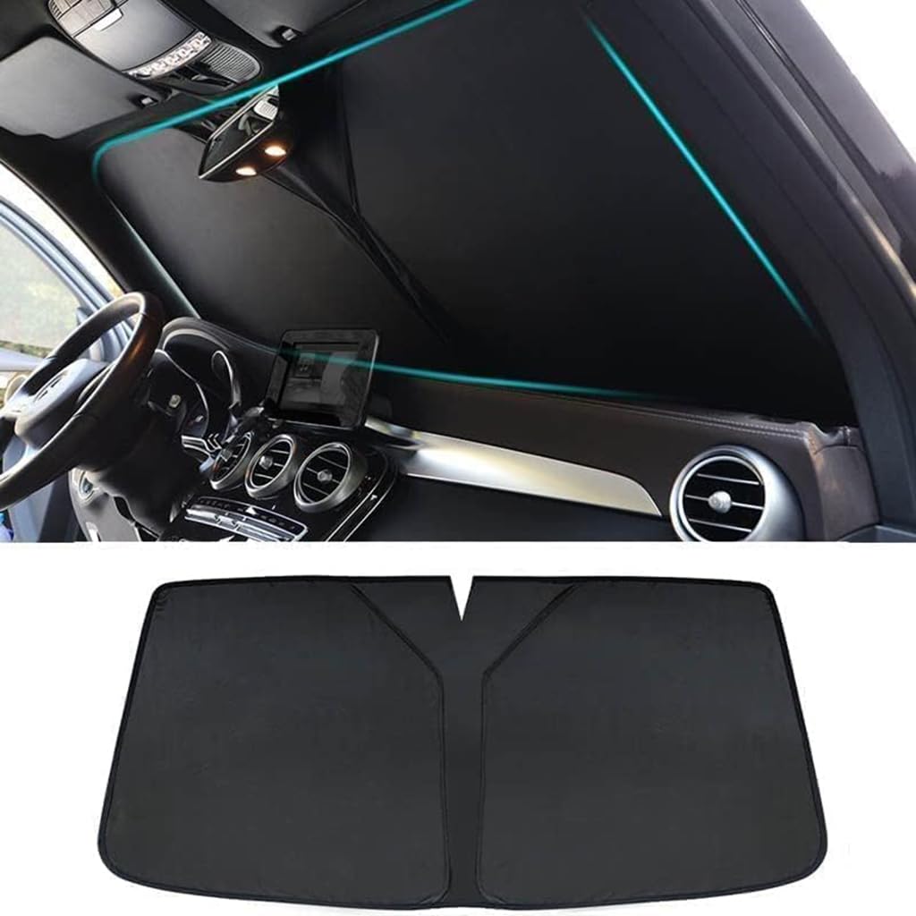 Pare-Soleil Voiture pour Audi A6 C7 2013-2023,fenêtre latérales Solaire Rideau Anti-UV Rayons Ombrage Stores Thermo-Isolante Protégez Accessories,8pcs-wholecar