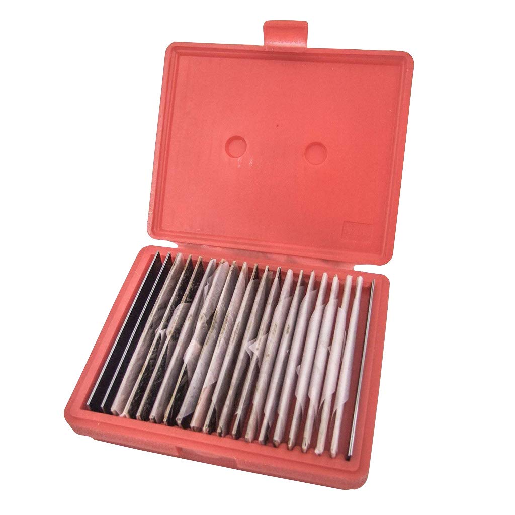 20 Paar Präzisionsstahl-Parallelen – 1/32 Zoll Dick, 6 Zoll Lang, Größen Von 1/2 Bis 1-11/16 Zoll, Für Werkstatt & CNC