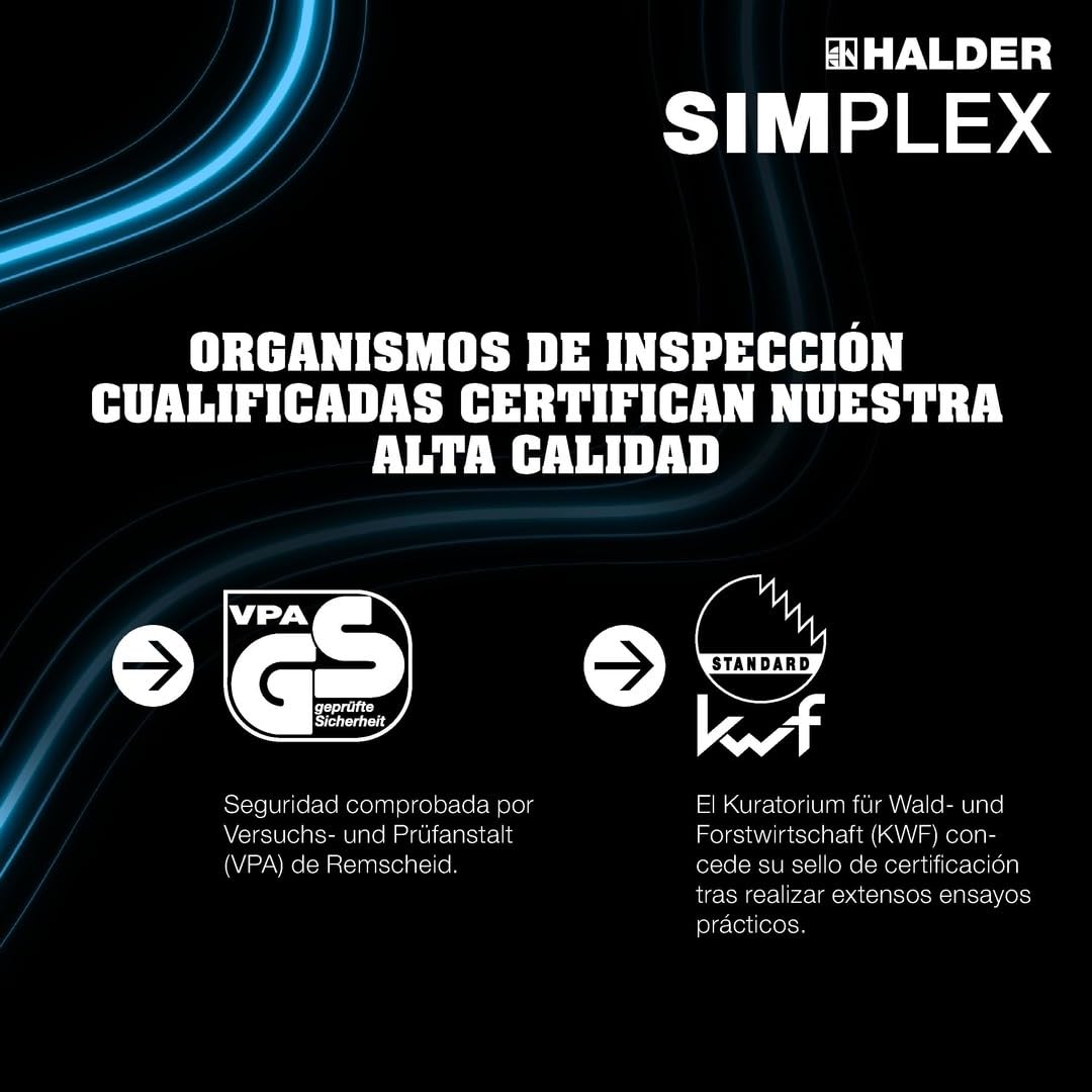 Halder Simplex - Mallo + hacha (100 x 765 mm)