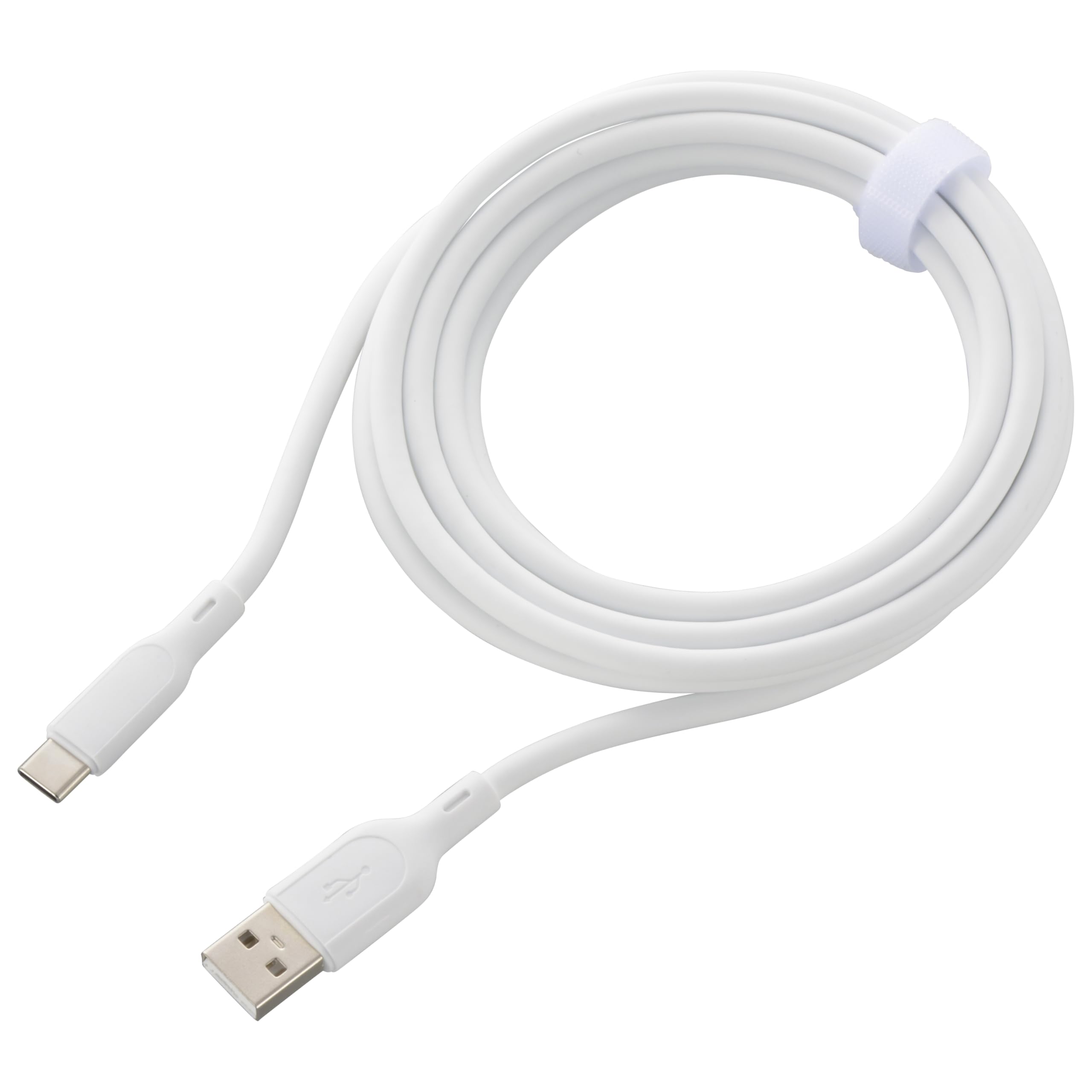 Amazon.co.jp: オーム(OHM) AudioComm なめらかケーブル USB-A to C 2m