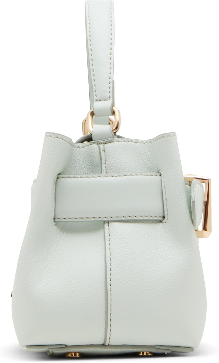 Anne Klein Womens Mini Sculpted Buckle Top Handle, Spring Jade