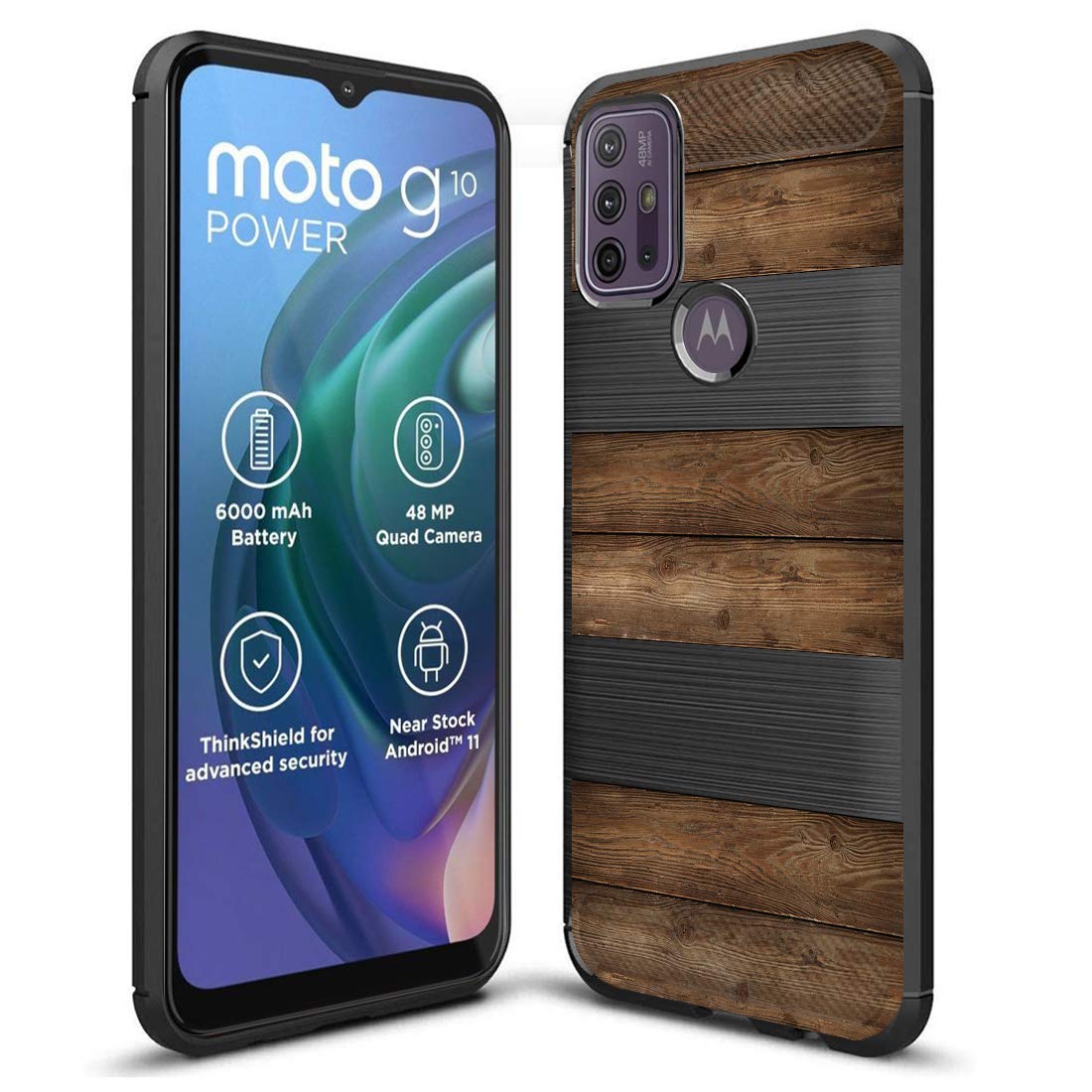 Fashionury for Motorola Moto G10 Power/Motorola G30 Designer Rubberized Back Case Cover -HB010 - Multicolor (B08YXGVXW6) Amazon Price History, Amazon Price Tracker