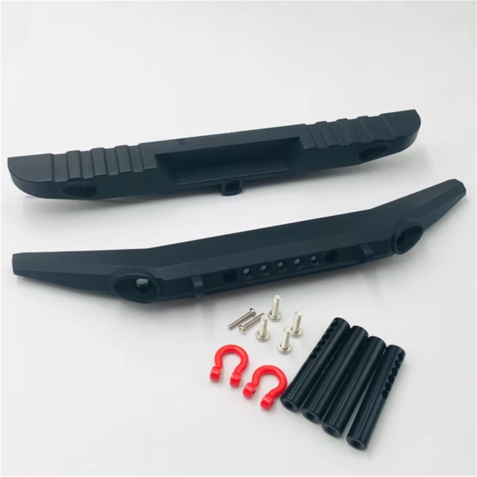 Paraurti RC per Traxxas per TRX4 1/10 RC Crawler Car, Set di Paraurti Anteriore E Posteriore Plastica, Parti Aggiornamento, Accessori