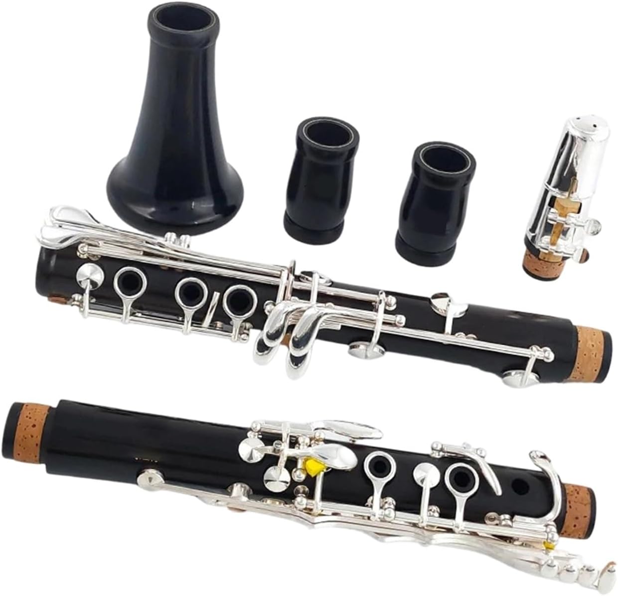 17 Key Professional Clarinet Type A Rosewood With Silver Plating Professional Clarinet