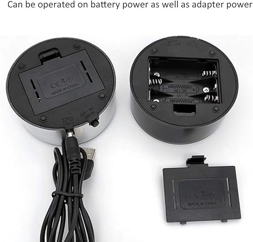 Miniatura 4 de Base de luz LED, base de pantalla LED, 4 piezas, base de luz para arte de bolas de cristal, soporte de exhibición LED, suministros de decoración del