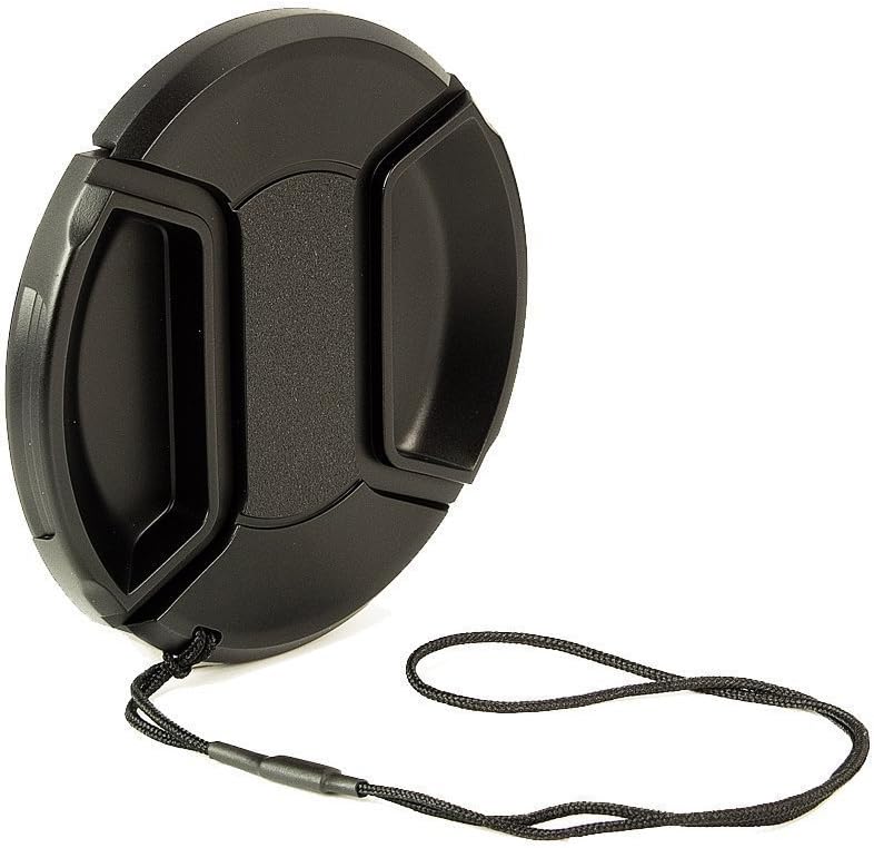 PACK OF 2/ 52MM Altura Photo Center Pinch Front Lens Cap for NIKON D3300 D3200 D3100 D3000 D5300 D5200 D5100 D5000 DSLR Cameras