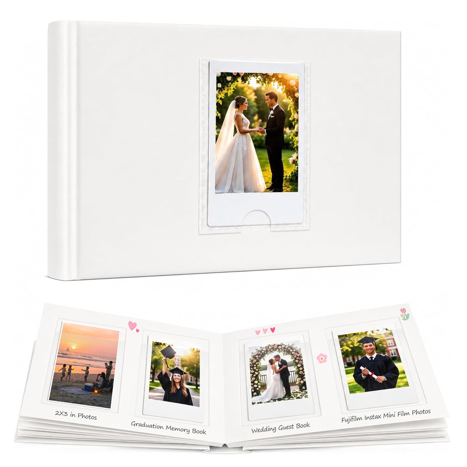 Ruibytree 64 Pockets Photo Album