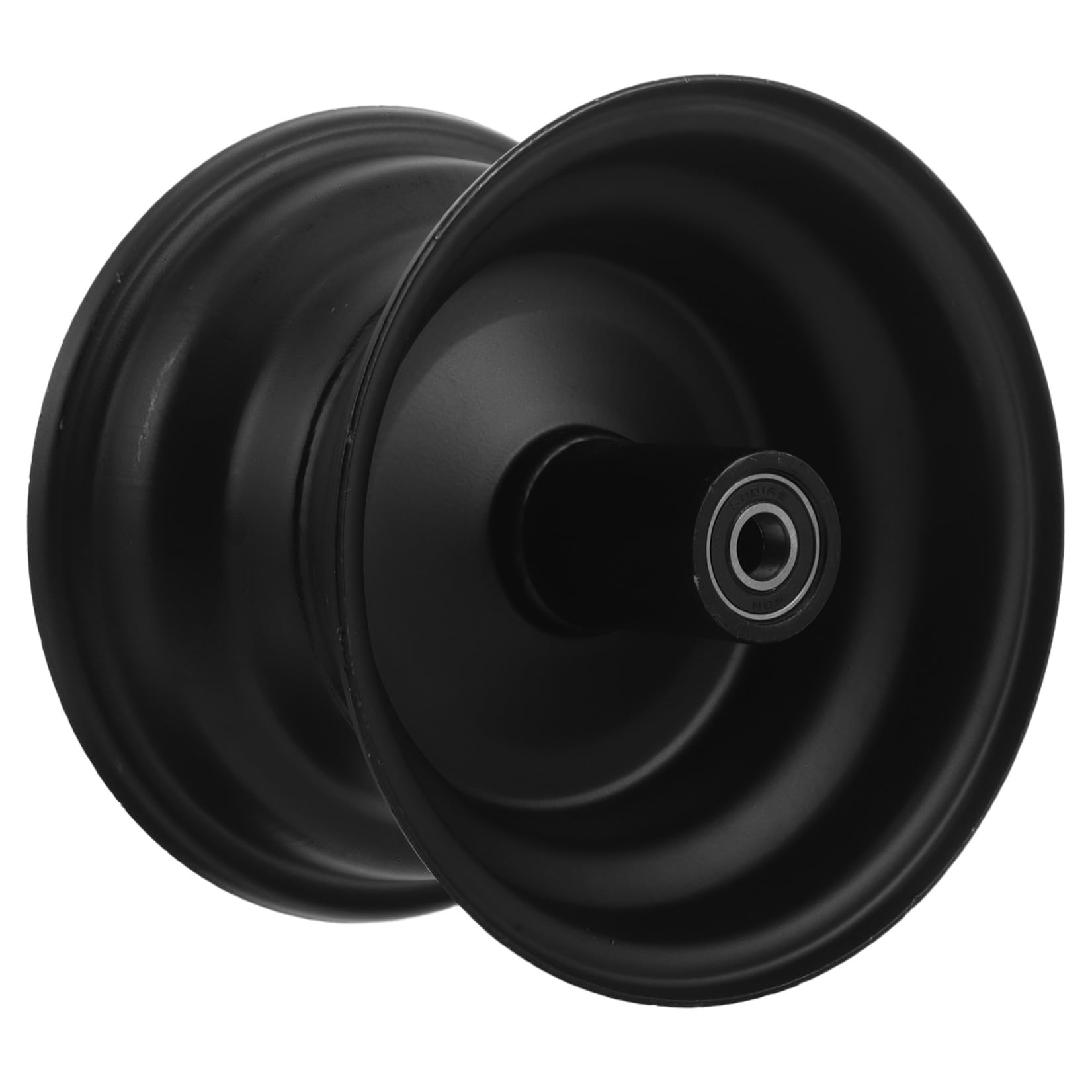 CALLARON Mozzo Ruota per Scooter Elettrico, Pneumatico Mozzo della Ruota Anteriore, Ferro Nero, Freno a Disco 6 Bulloni, 10x6006, per Scooter Elettrico e Moped, Guida Urbana
