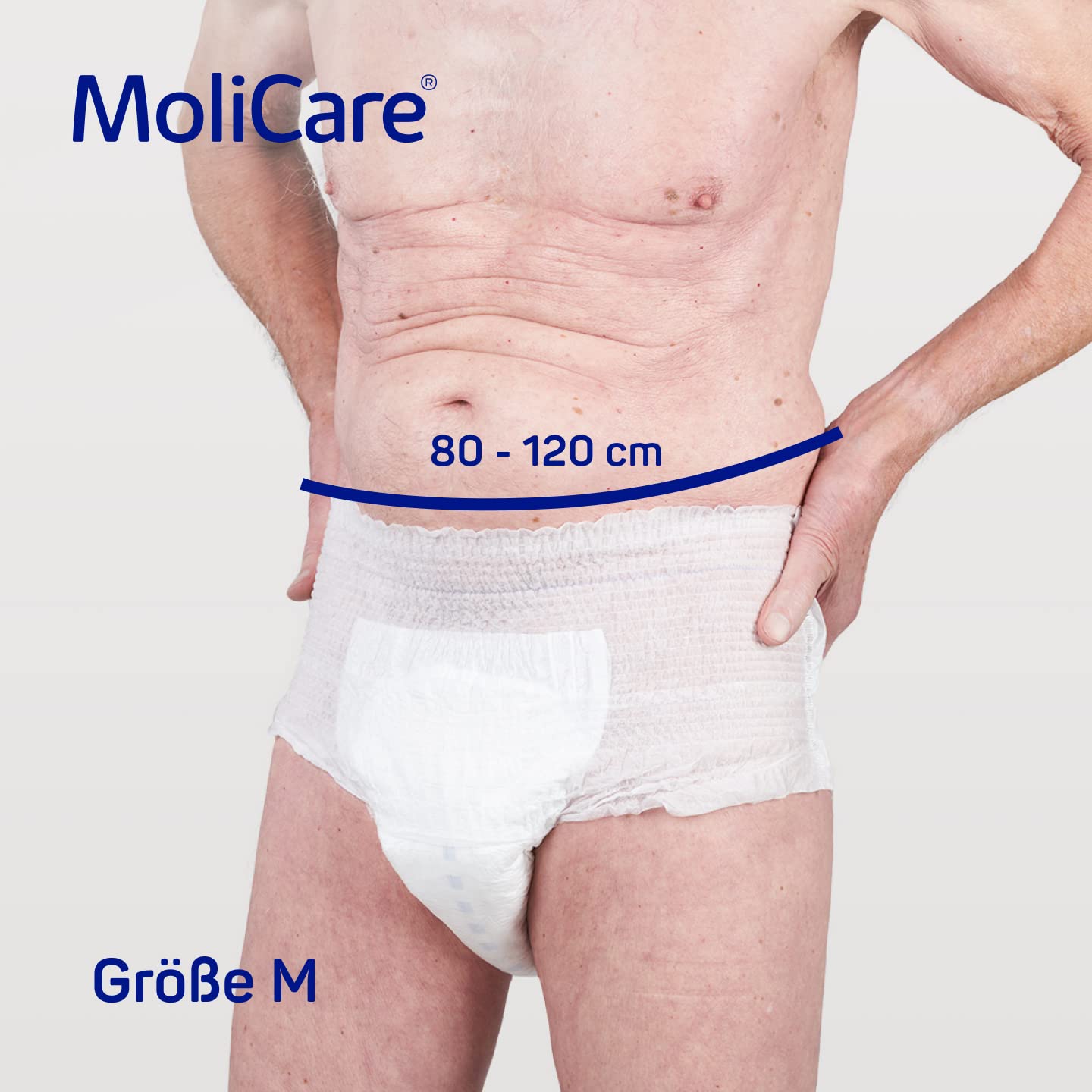 MoliCare Premium Mobile Einweghose: Diskrete Anwendung bei Inkontinenz für Frauen und Männer; 8 Tropfen, Gr. M (80-120 cm Hüftumfang), 3x14 Stück
